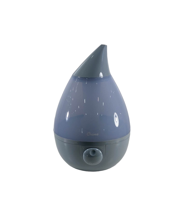 used Crane Ultrasonic Cool Mist Humidifier, Grey