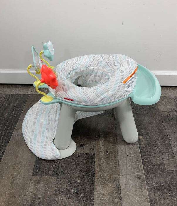 secondhand Skip Hop 2-in-1 Sit-up Activity Baby Chair, Silver Cloud Lining