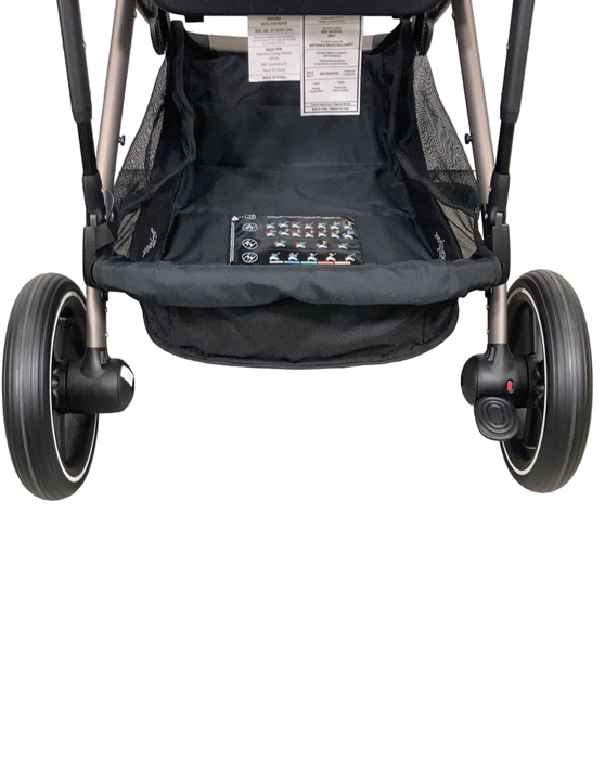 Cybex Gazelle S Modular Stroller, Taupe Frame, Moon Black, 2022