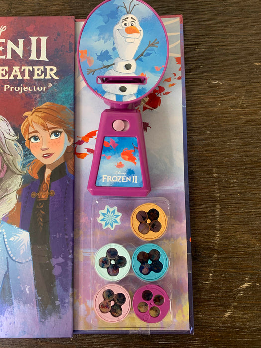 secondhand Disney Pixar Frozen 2 Movie Theater Storybook & Movie Projector