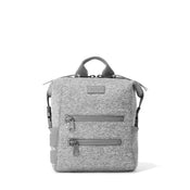 used Dagne Dover Indi Diaper Backpack Small, Heather Grey