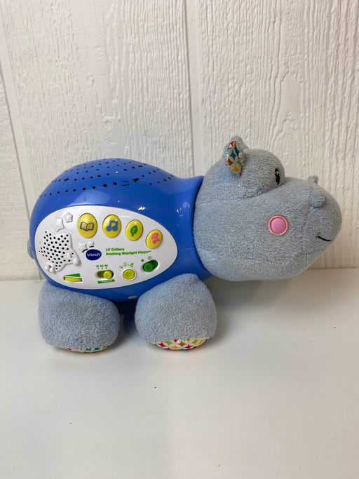 used VTech Lil’ Critters Soothing Starlight Hippo, [DONATE]