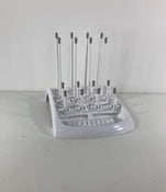 used Munchkin Fold Bottle Drying Rack, - grey