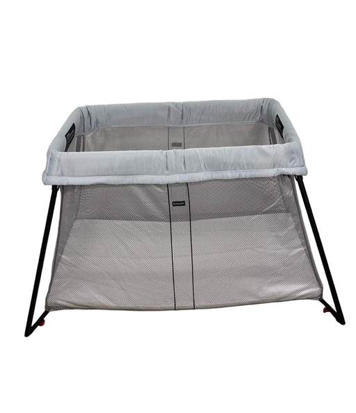 used BabyBjorn Travel Crib Light, Silver