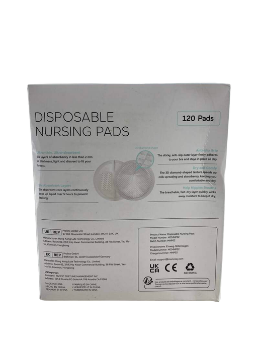 secondhand Momcozy Ultra Thin Disposable Nursing Pads, 120 ct