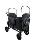 used Wonderfold W4 Luxe Quad Stroller Wagon, Volcanic Black, 2023