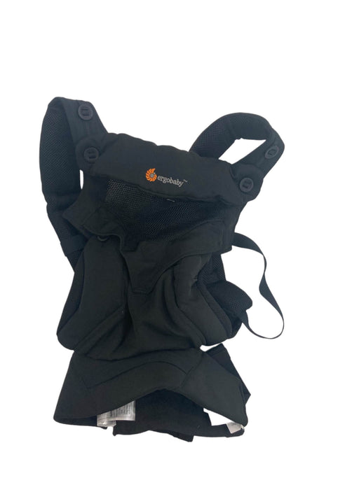 used Ergobaby 360 All Positions Cool Air Mesh Baby Carrier, Onyx Black