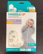 used Love To Dream Swaddle UP Silky-Lux, Newborn Original Grey