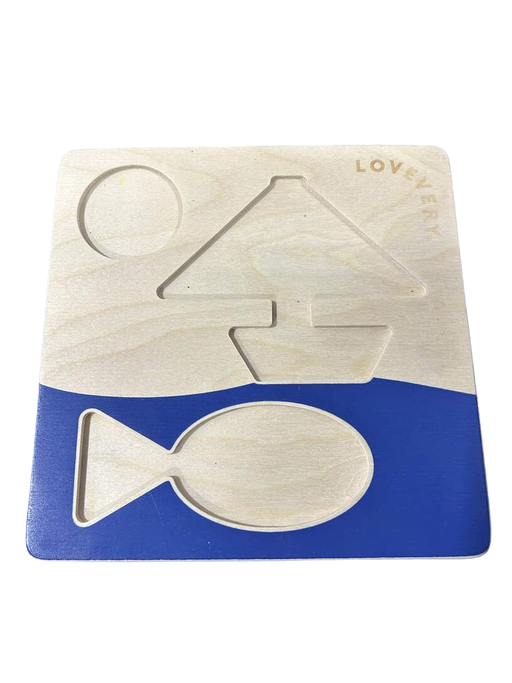 secondhand Lovevery Double Sided Puzzle