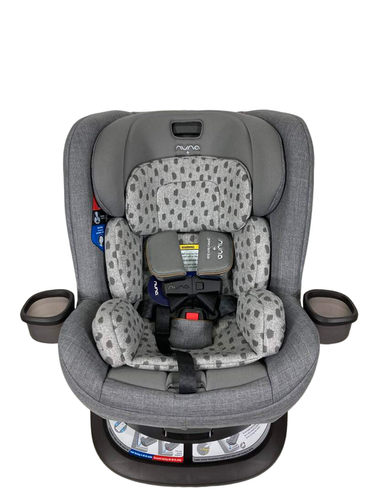 used Nuna Revv Rotating Convertible Car Seat, Brushstroke Dot, 2022