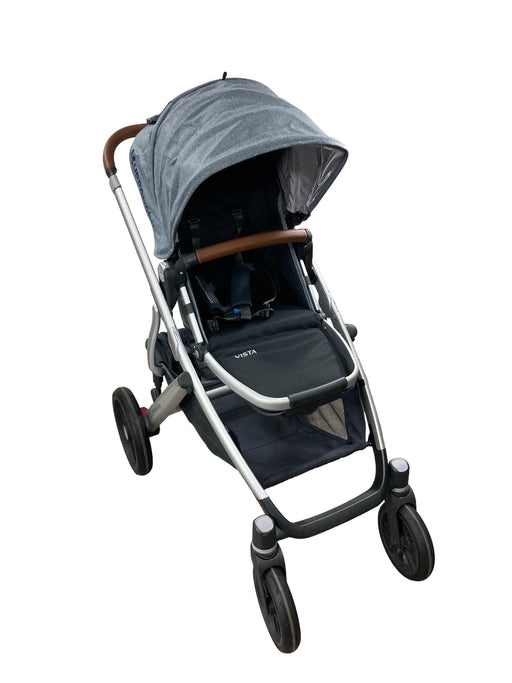 secondhand UPPAbaby VISTA V2 Stroller, Bassinet and Frame Only, Stella (Grey Brushed Melange) - HIDDEN NEW PHOTOS SANS SEAT REQ 12/7, 2019 - HIDDEN WRONG ITEM