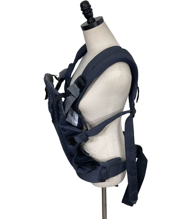 secondhand BabyBjorn Baby Carrier Harmony, Navy Blue