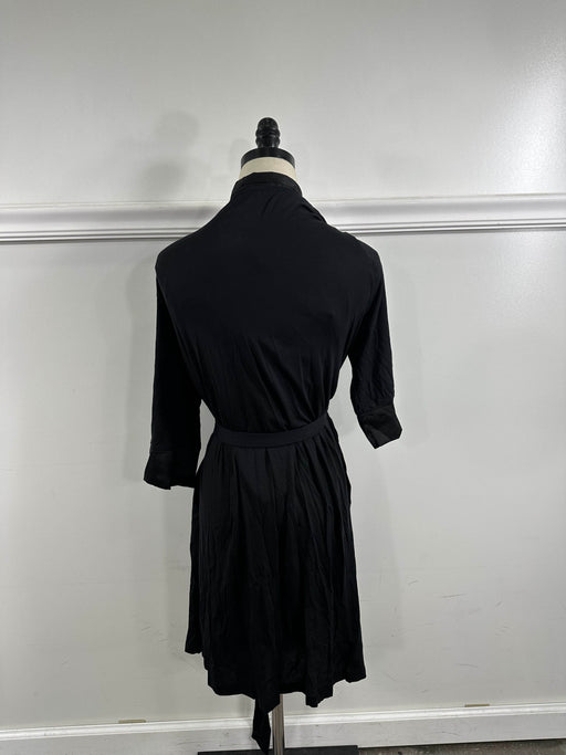 secondhand Posh Peanut Mommy Robe, midnight black, Medium (4-6)-HIDDEN VERIFY PRODUCT