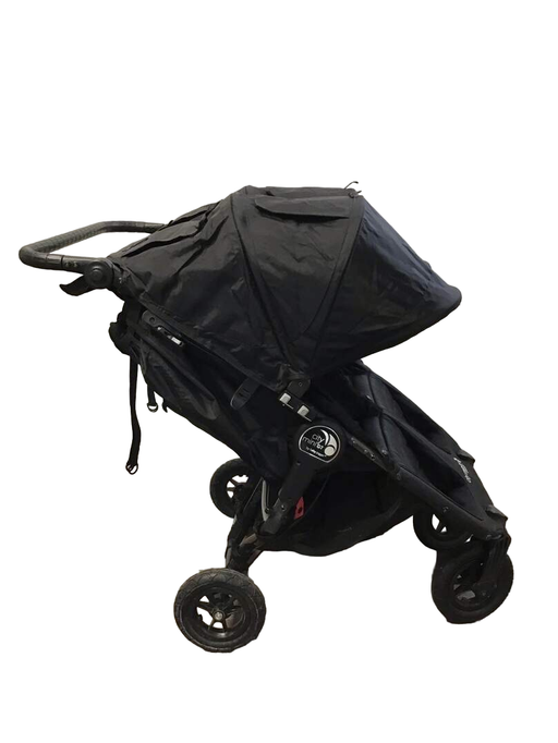 secondhand Baby Jogger City Mini GT Double Stroller, Black, 2014