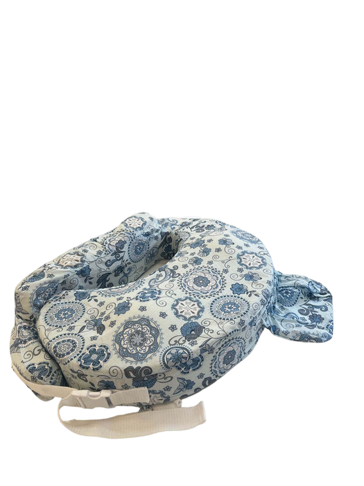 secondhand My Brest Friend Nursing Pillow, blue flower