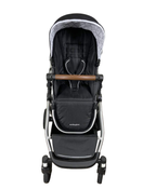 secondhand Mockingbird Single to Double Stroller, 2022, Silver with Penny Leather, Windowpane, Black