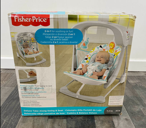 used Fisher Price Deluxe Take-Along Swing & Seat