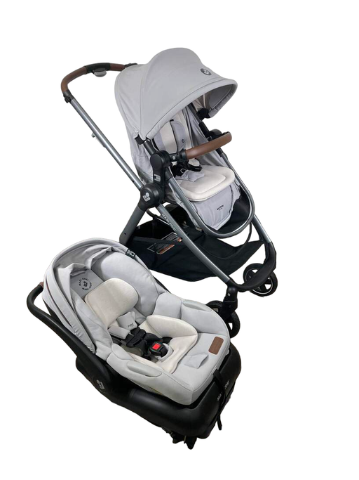 used Maxi-Cosi Zelia2 Luxe Travel System, Network Sand, 2023