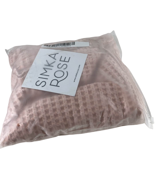 used Simka Rose Waffle Baby Blanket, Blush