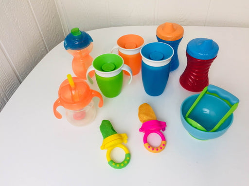 used BUNDLE Toddler Cups and Feeding Gear