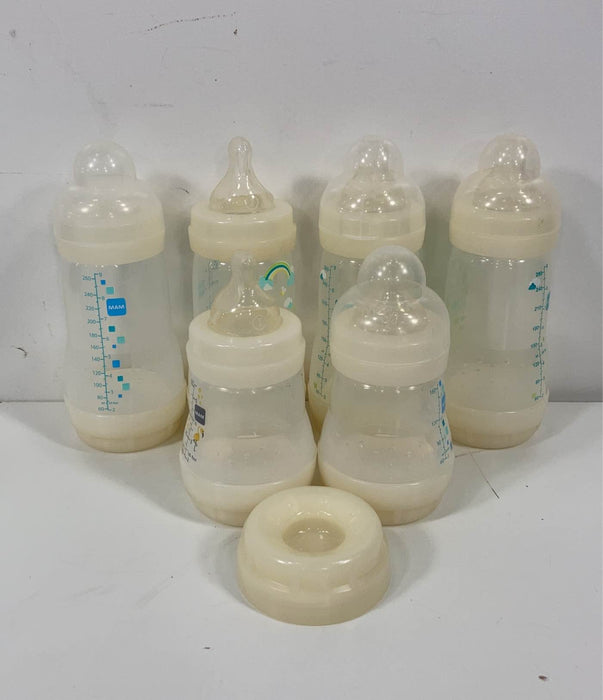 used BUNDLE MAM Baby Bottles