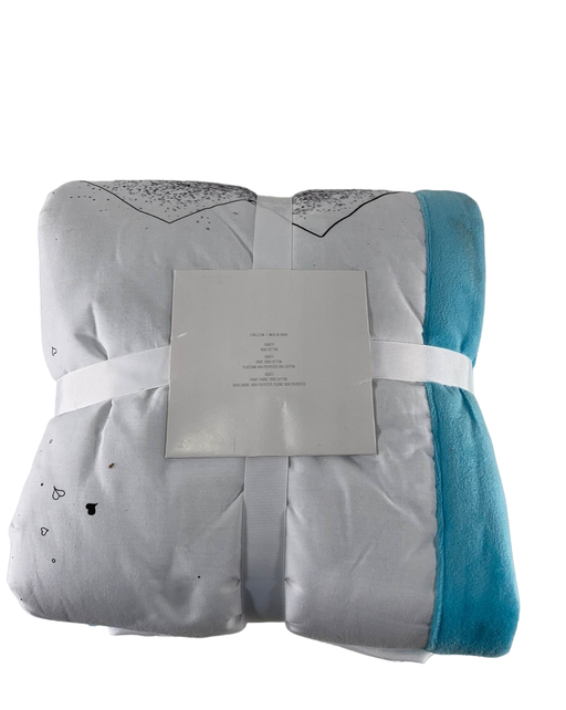 secondhand JumpOff Jo Crib Bedding Set, Mama Bear Blue