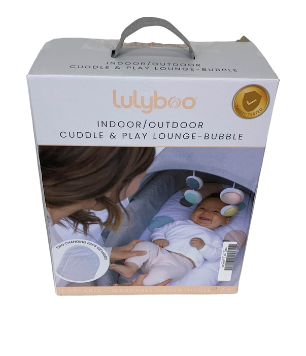 used Lulyboo Cuddle & Play Lounge, Bubble