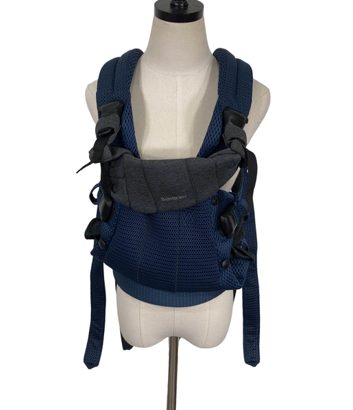 used BabyBjorn Baby Carrier Harmony, Navy Blue