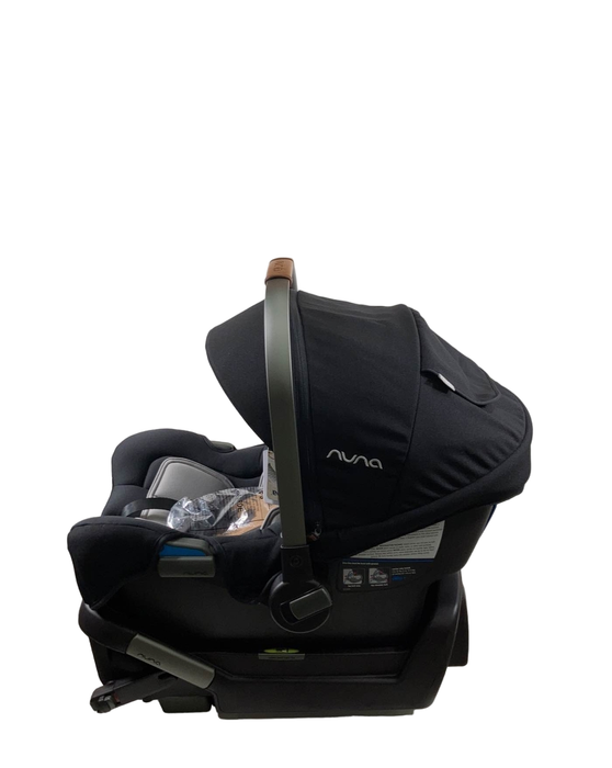 secondhand Nuna PIPA Infant Car Seat, Caviar, 2021