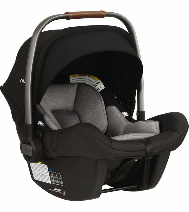 used Nuna Pipa Lite Infant Car Seat, Caviar, 2021