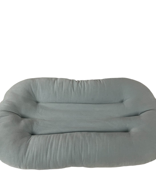 used Snuggle Me Organic Sensory Infant Lounger, Slate