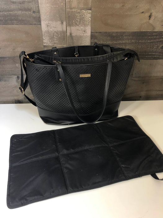 Skip Hop Leather Tote Diaper Bag