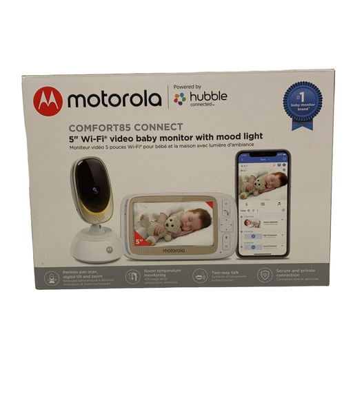 used Motorola Comfort 85 5” Video Baby Monitor With Mood Lighting