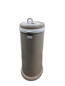 secondhand Ubbi Diaper Pail, brown