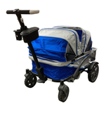 secondhand Gladly Family Anthem4 Classic 4 Seater All Terrain Wagon Stroller, Electric Silver