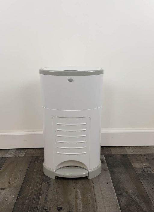 used Diaper Dekor Classic Diaper Pail, White