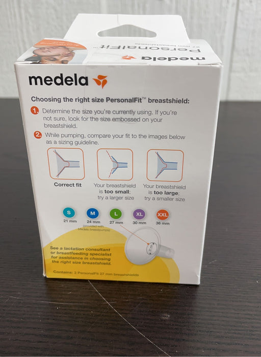 secondhand Medela PersonalFit Breast Shields