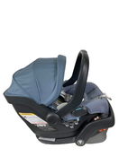 secondhand UPPAbaby MESA V2 Infant Car Seat, Gregory (Blue Melange Merino Wool), 2023