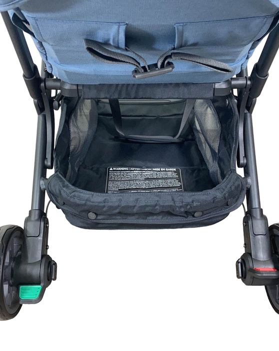 used UPPAbaby MINU V2 Stroller, Charlotte (Coastal Blue), 2022