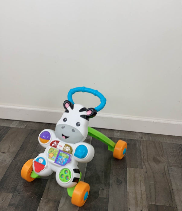 used Fisher Price Learn With Me Zebra Walker