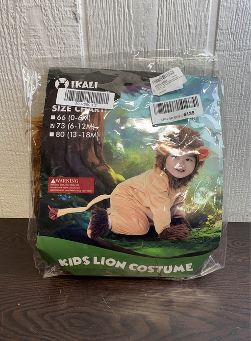 used Ikali Baby Lion Costume, 6-12M