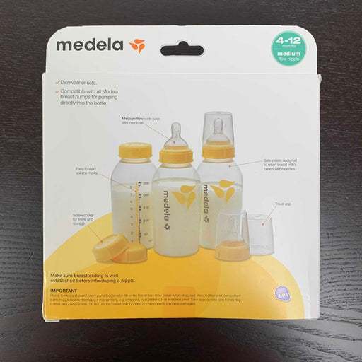 secondhand Medela Breastmilk Bottle Set