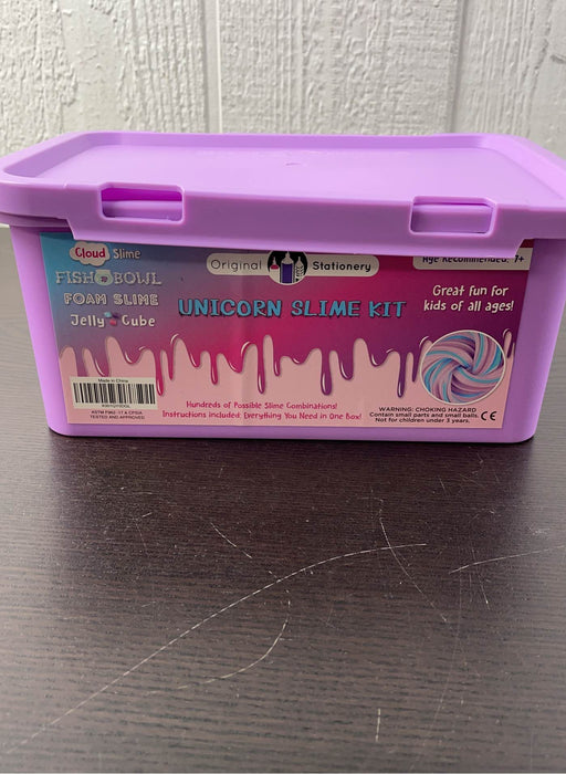 used Original Stationary Unicorn Slime Kit