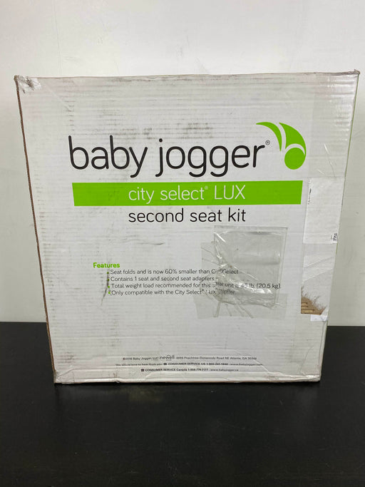 used Baby Jogger City Select LUX Second Seat Kit, Granite