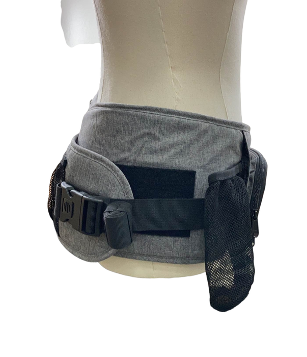 secondhand TushBaby Hip Baby Carrier, Charcoal