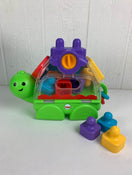 used Fisher Price Little Stackers Sort 'n Spill Turtle