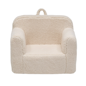 used Delta Children Cozee Sherpa Chair, Cream