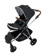 secondhand Mockingbird Single to Double Stroller, 2023, Silver with Penny Leather, Windowpane, Black