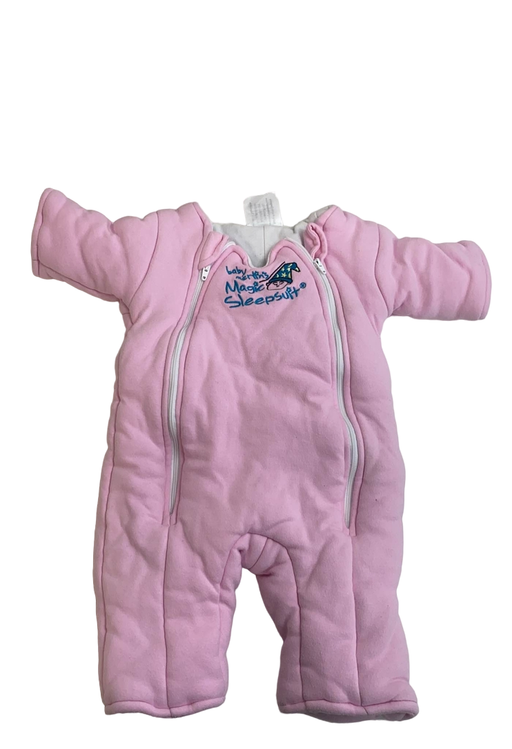 used Baby Merlin's Magic Sleepsuit, Large 6-9 Months, Cotton, Pink