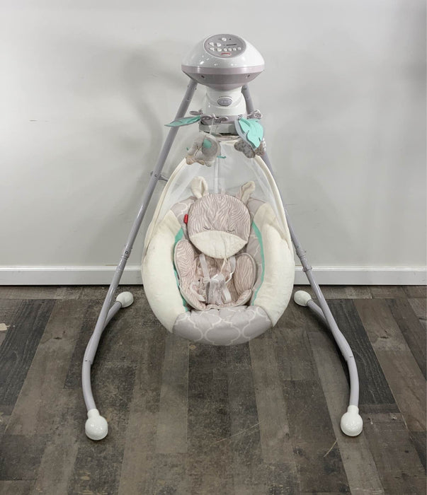 used Fisher Price Cradle 'n Swing, Safari Dreams